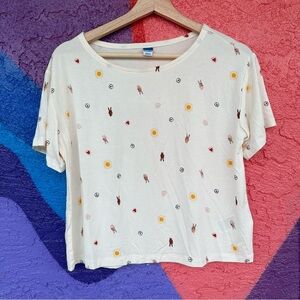 Old Navy Sunday Sleep crop top women’s xs